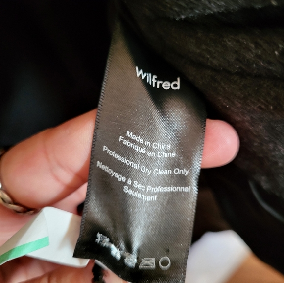 Wilfred Cocoon Coat, charcoal, size small - Picture 6 of 7